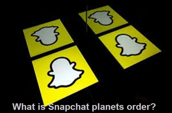 Snapchat planets order